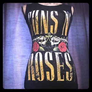 Guns N Roses Black Tank Dress